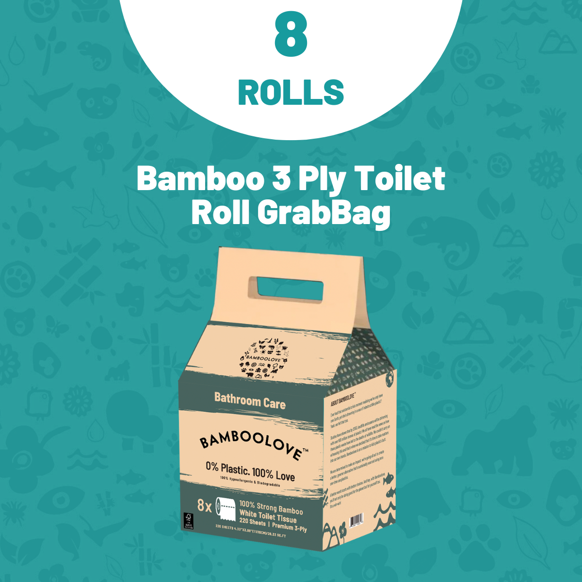 Bamboo Toilet Rolls